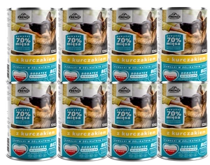 Frendi kousky v jemné kuřecí omáčce  8 x 1250g