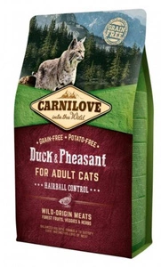 CARNILOVE Cat Duck &amp; Pheasant Hairball Control 2 kg