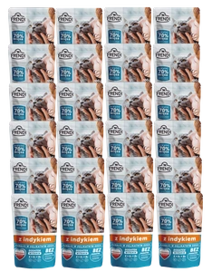 Frendi kousky v jemné krůtí omáčce 24 x 100g SLEVA 4%