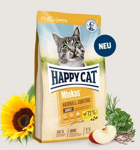 HAPPY CAT Minkas Hairball Control 10 kg