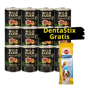 Wild Farm Monoprotein Pork 12x400g hypoalergenní krmivo pro psy