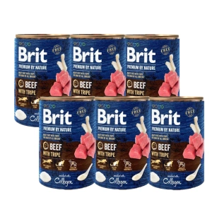 Brit Premium by Nature Beef with Tripe 6x800g