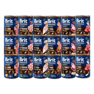 Brit Premium by Nature MIX 18x400g
