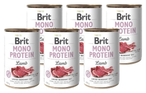 BRIT MONO PROTEIN LAMB 6x400g