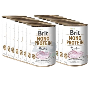 BRIT MONO PROTEIN KRÁLÍK 18x400g