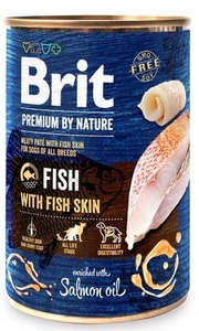 Brit Premium by Nature Ryba s rybí kůží 400 g
