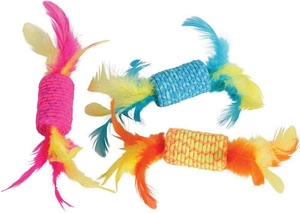 ZOLUX Hračka pro kočky s peřím ohebná