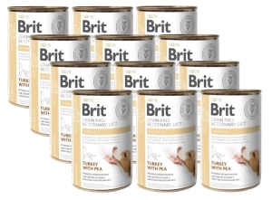 BRIT GF Veterinary Diets Dog Hepatic 12x400g - vlhké krmivo pro psy