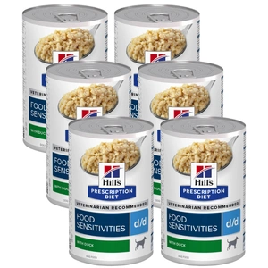 HILL'S PD Prescription Diet Canine d/d Kachna (Duck) 6x370g