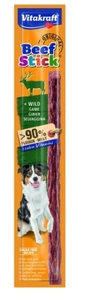 Vitakraft Hovězí tyčinky Kabanos se zvěřinou pro psy 12g