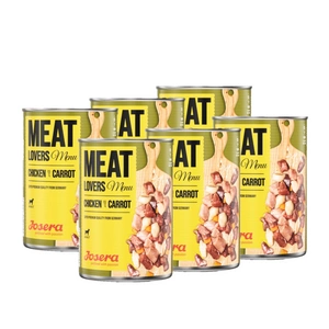 JOSERA Meatlovers Menu Kuře s mrkví 6x400g