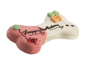 LOLO PETS Psí sušenka "Happy Birthday" lesní ovoce 250g