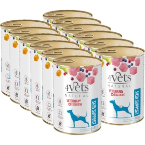4Vets Dog Skin Support 12x400 g SLEVA 2%