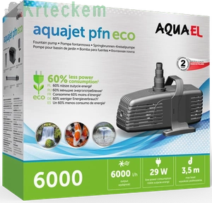 Fontánové čerpadlo AQUAEL PFN ECO 6000