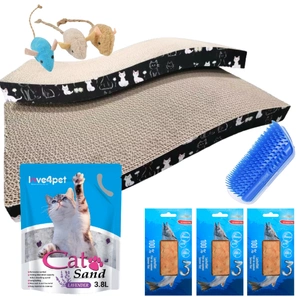 Kartonové škrabadlo pro kočky