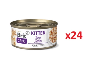 BRIT Care Cat Kitten Tuna 24x70g