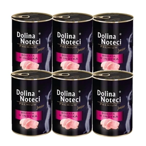 Dolina Noteci Premium Junior pro kočky s vysokým obsahem krůtího masa 6x400g