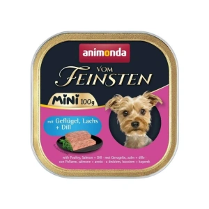 ANIMONDA Vom Feinsten mini adult  drůbež/losos/kopr 100g