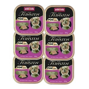 ANIMONDA Vom Feinsten mini senior kuře/zvěřina/oregano 6x100g