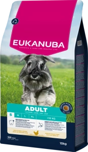 Eukanuba Adult Small rich in fresh chicken 15 kg