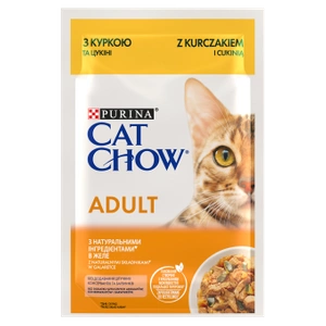 PURINA Cat Chow Adult Kuře a cuketa 85g sáček