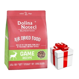 DOLINA NOTECI Superfood game dish - sušené krmivo pro psy 5kg + překvapení pro vašeho psa ZDARMA