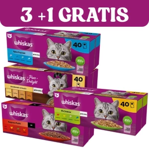 WHISKAS Adult sáčky 120x85g + 40x85g ZDARMA