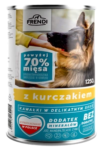 Frendi kousky v jemné kuřecí omáčce 1250g