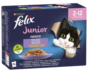 FELIX Fantastic Junior Želé; 12x85g