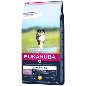 Eukanuba Puppy & Junior Large Grain Free Chicken 12 kg​