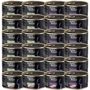 DOLINA NOTECI Premium pro kočky MIX PŘÍCHUTÍ 24x185g