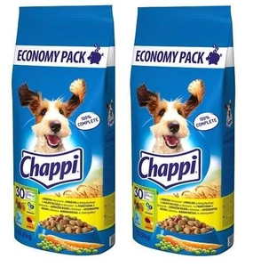 CHAPPI 2x13,5 kg - suché krmivo pro psy s drůbeží a zeleninou ZAHRNUTO -2%