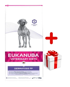 EUKANUBA Dermatosis FP 12kg + Překvapení pro psa