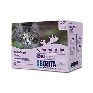 BOZITA Multibox Kousky masa v omáčce (mix 12 sáčků 85 g)