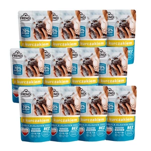 Frendi kousky v jemné omáčce s kuřecím masem 12x100g