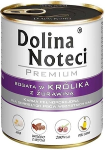 Dolina Noteci Premium Králík s brusinkami 800g