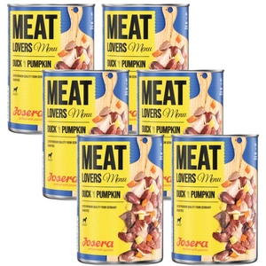 JOSERA Meatlovers Menu Kachna s dýní 6x800g