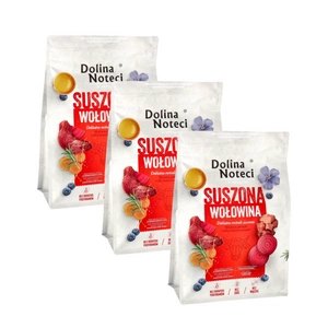 DOLINA NOTECI Prémiové hovězí - sušené krmivo pro psy 3x3kg