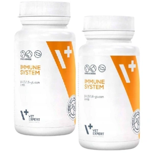 VET EXPERT IMMUNE SYSTEM - Podpora imunity pro psy a kočky 2x30 kapslí