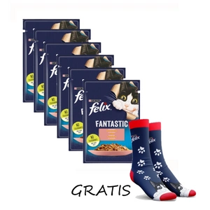 FELIX Lososové želé - 26x85g sáček