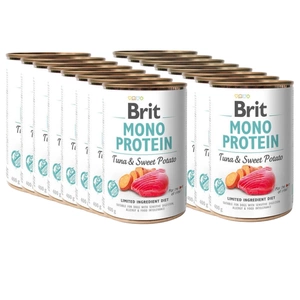 BRIT MONO PROTEIN TUNA &amp; SWEET POTATO 18x400g