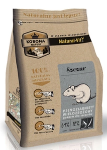 KORONA NATURY Natural-Vit krmivo pro potkany 750g