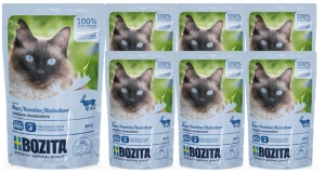 BOZITA Kousky v omáčce se soby (sáček) 12x85g