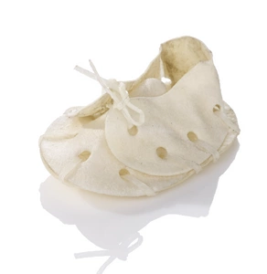 MACED Bota bílá 7,5 cm