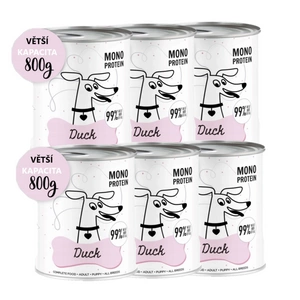 PEPE MONO PROTEIN Kachna 6x800g