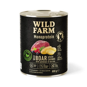 WILD FARM Monoprotein Wild Boar 800g hypoalergenní krmivo pro psy
