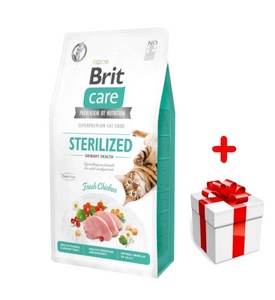 BRIT Care Cat  Grain- Free Sterilised Urinary Health 7kg + PŘEKVAPENÍ ZDARMA !!!