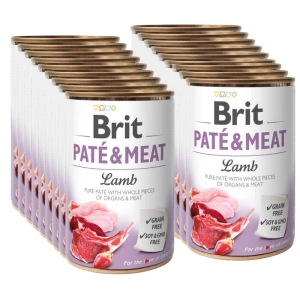 BRIT PATE &amp; MEAT LAMB 24x400g