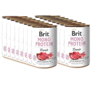 BRIT MONO PROTEIN LAMB 24x400g