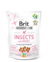 BRIT CARE Dog Crunchy Cracker Puppy Insects rich in Whey 200 g